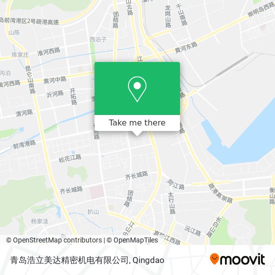 青岛浩立美达精密机电有限公司 map