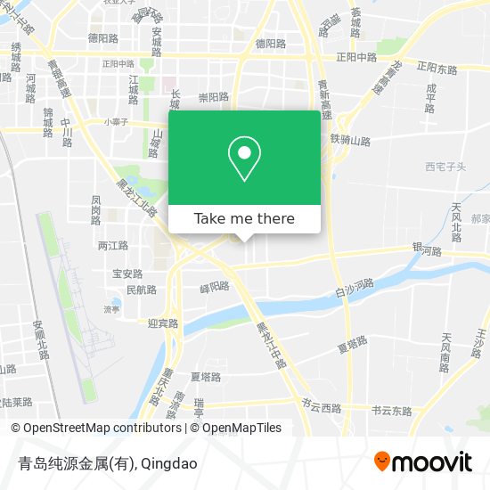 青岛纯源金属(有) map