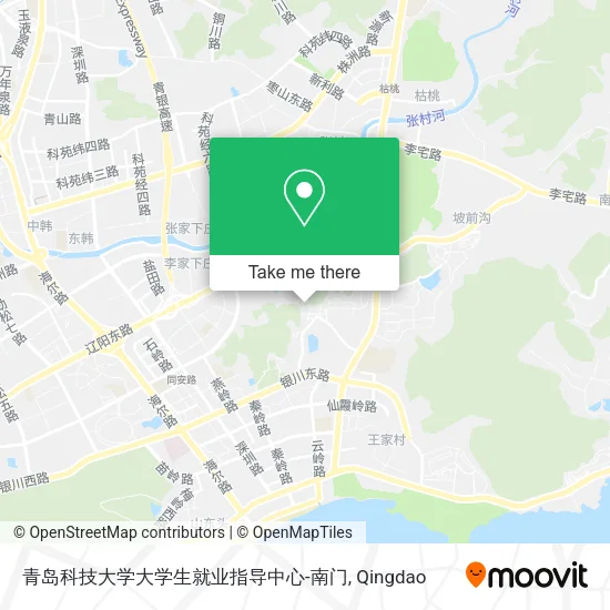 青岛科技大学大学生就业指导中心-南门 map