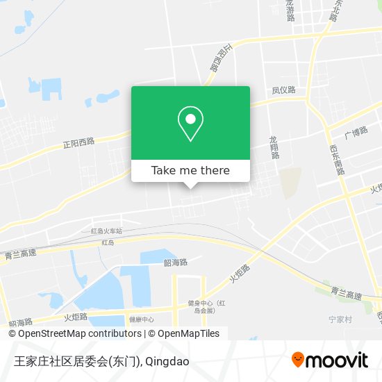 王家庄社区居委会(东门) map