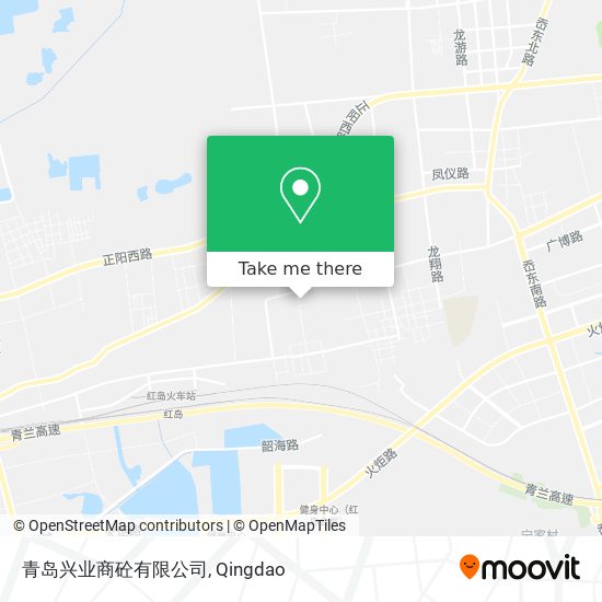 青岛兴业商砼有限公司 map