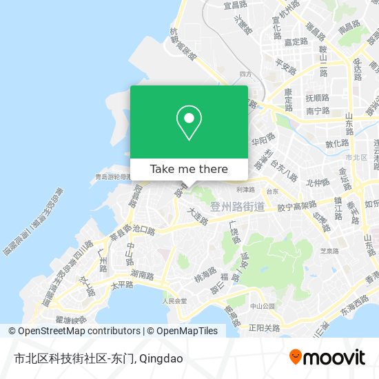 市北区科技街社区-东门 map