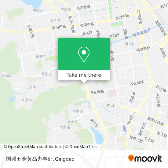 国强五金黄岛办事处 map