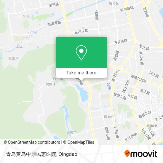 青岛黄岛中康民惠医院 map