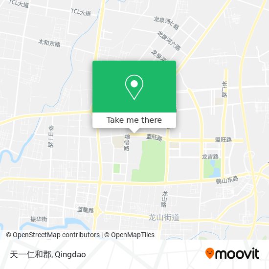 天一仁和郡 map