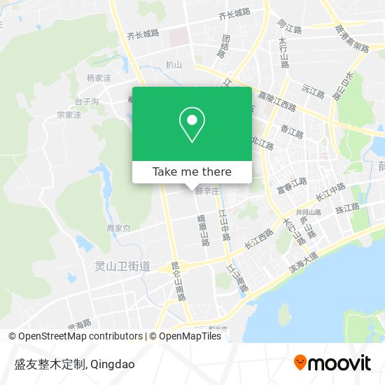 盛友整木定制 map