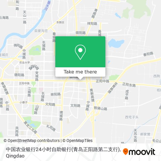 中国农业银行24小时自助银行(青岛正阳路第二支行) map