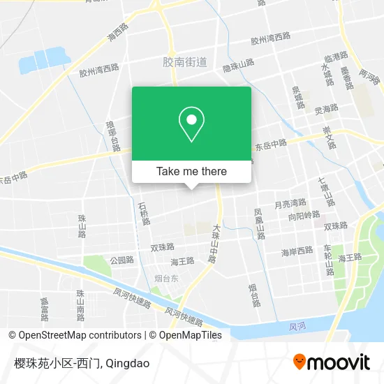 樱珠苑小区-西门 map