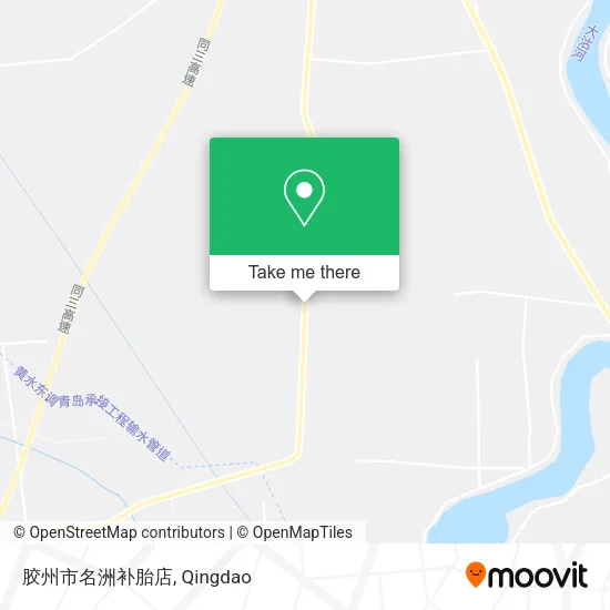 胶州市名洲补胎店 map