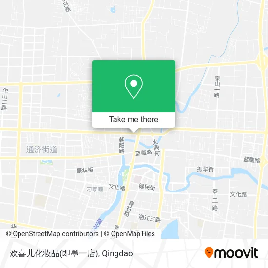欢喜儿化妆品(即墨一店) map