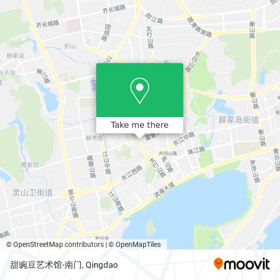 甜豌豆艺术馆-南门 map