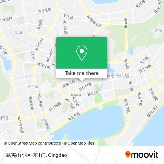 武夷山小区-东1门 map
