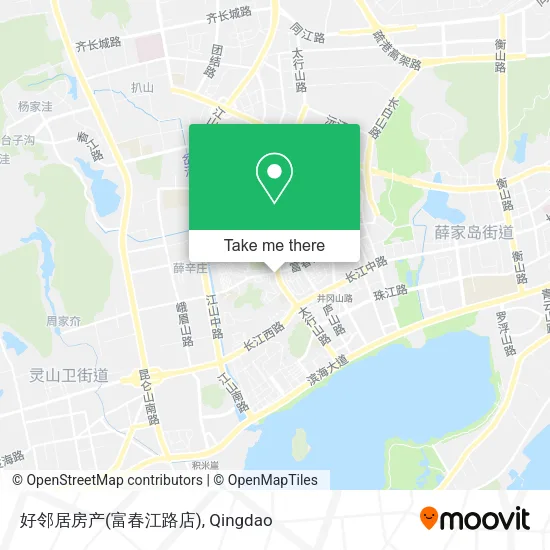 好邻居房产(富春江路店) map