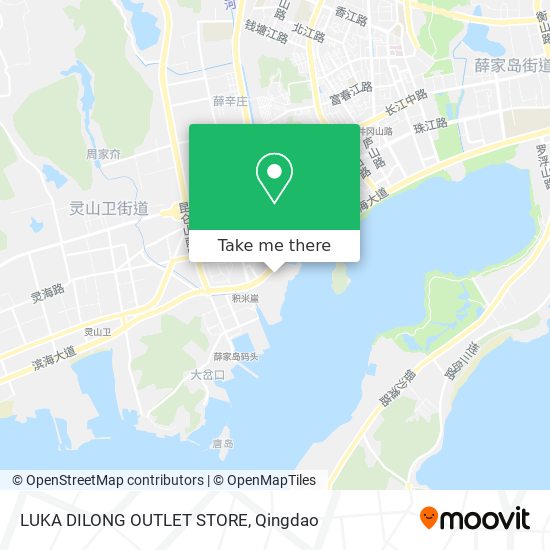 LUKA DILONG OUTLET STORE map