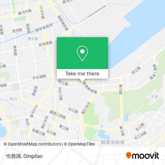 伦敦路 map