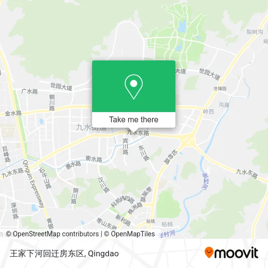 王家下河回迁房东区 map