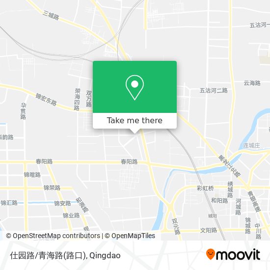 仕园路/青海路(路口) map