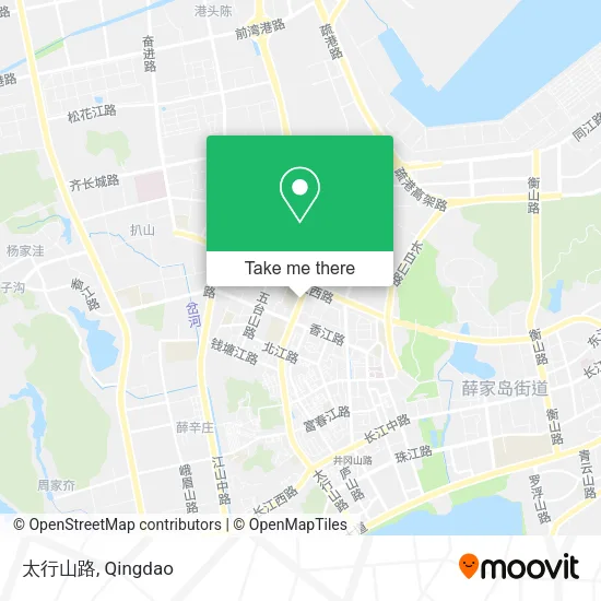 太行山路 map