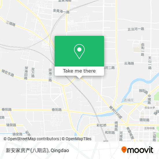 新安家房产(八期店) map