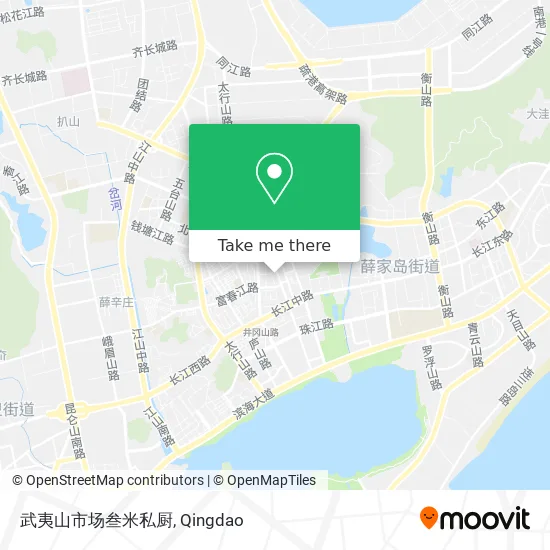 武夷山市场叁米私厨 map
