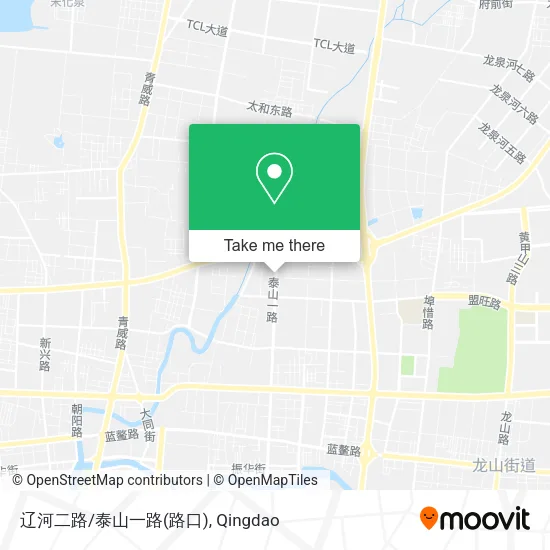 辽河二路/泰山一路(路口) map