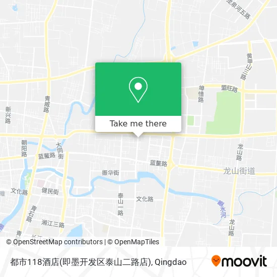 都市118酒店(即墨开发区泰山二路店) map