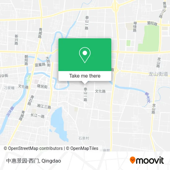 中惠景园-西门 map