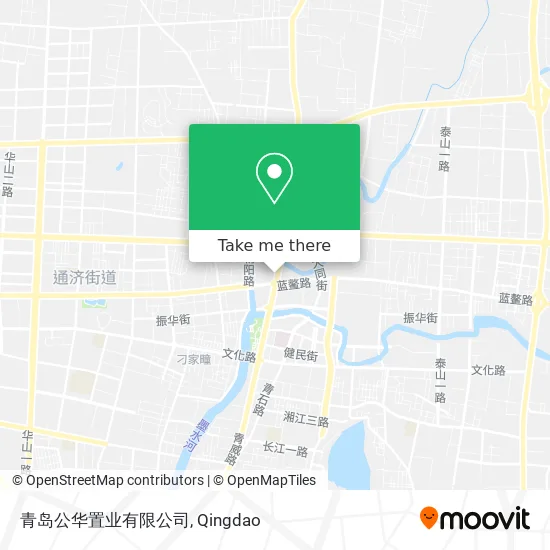 青岛公华置业有限公司 map