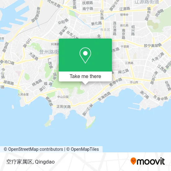 空疗家属区 map