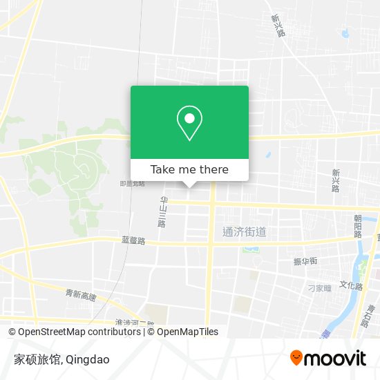 家硕旅馆 map