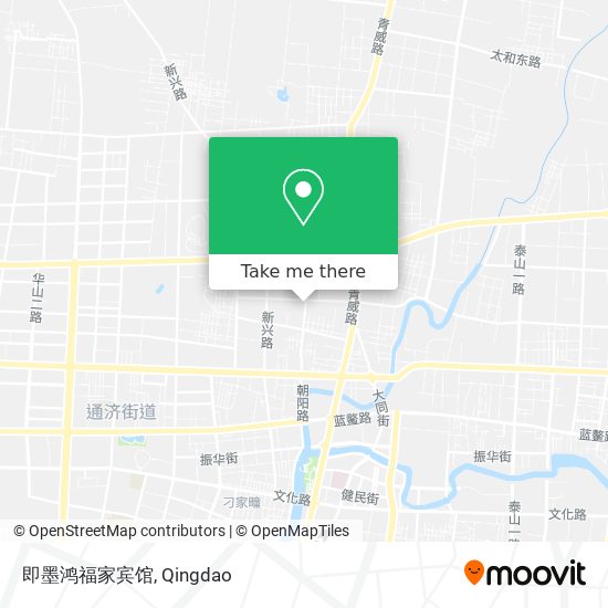 即墨鸿福家宾馆 map