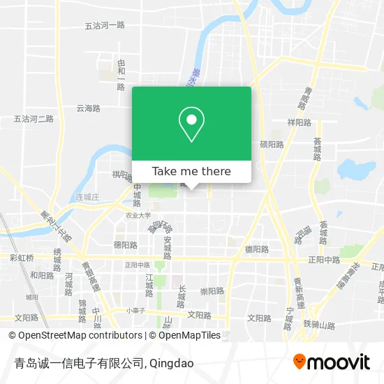 青岛诚一信电子有限公司 map