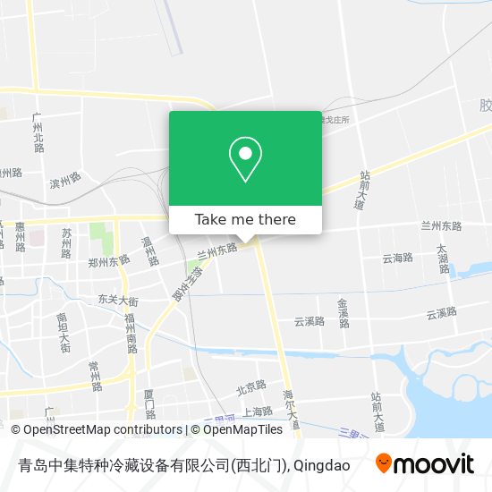 青岛中集特种冷藏设备有限公司(西北门) map
