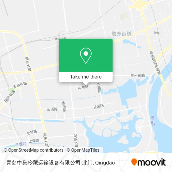 青岛中集冷藏运输设备有限公司-北门 map