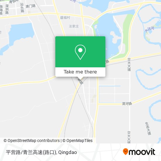 平营路/青兰高速(路口) map