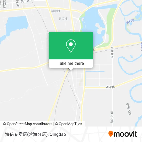 海信专卖店(营海分店) map