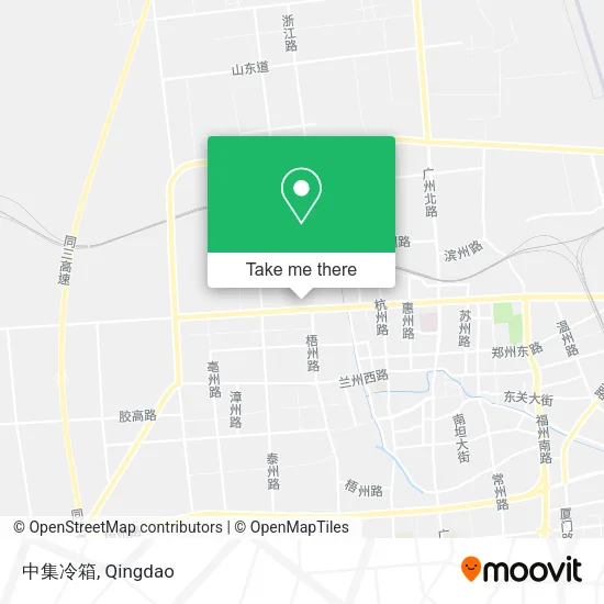 中集冷箱 map
