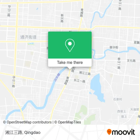 湘江三路 map