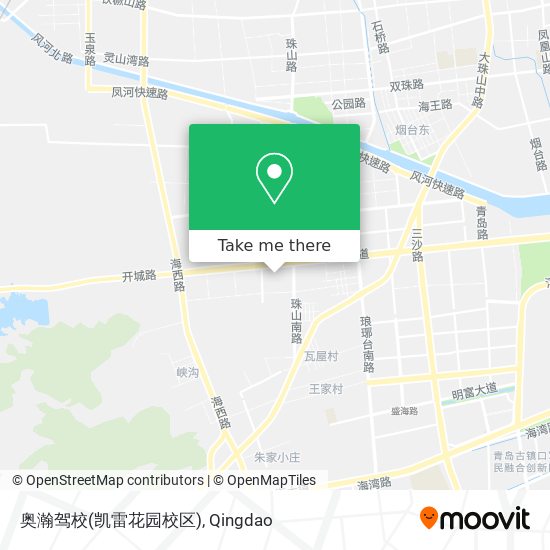 奥瀚驾校(凯雷花园校区) map