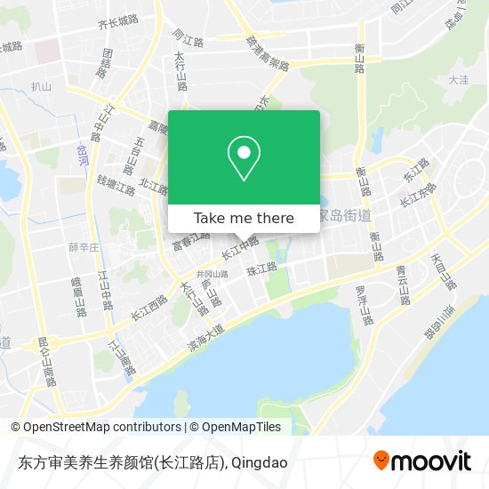 东方审美养生养颜馆(长江路店) map