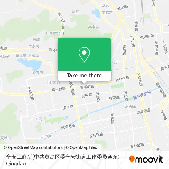 辛安工商所(中共黄岛区委辛安街道工作委员会东) map