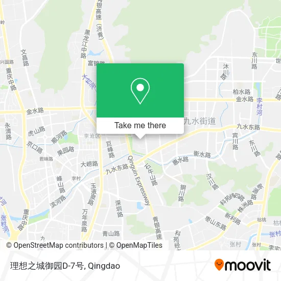 理想之城御园D-7号 map