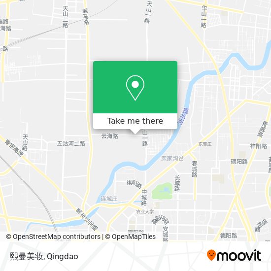 熙曼美妆 map