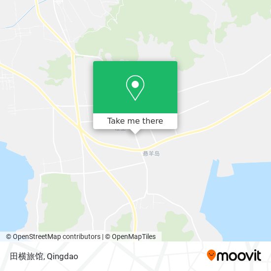 田横旅馆 map