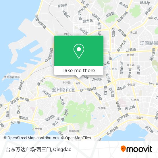 台东万达广场-西三门 map