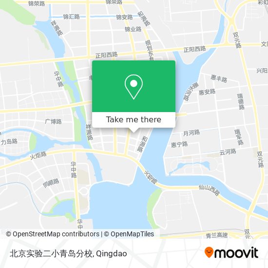 北京实验二小青岛分校 map