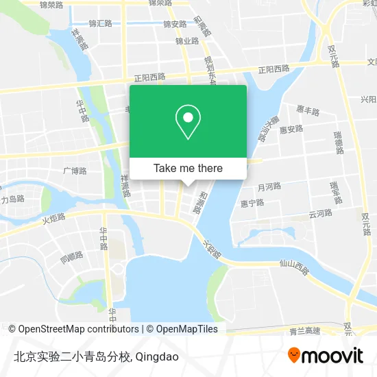 北京实验二小青岛分校 map