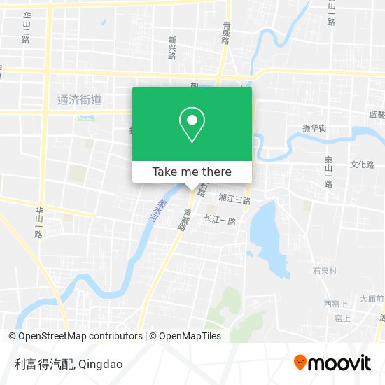 利富得汽配 map