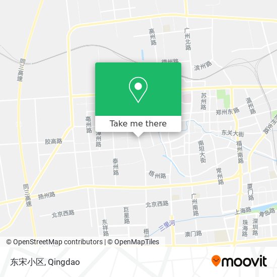东宋小区 map