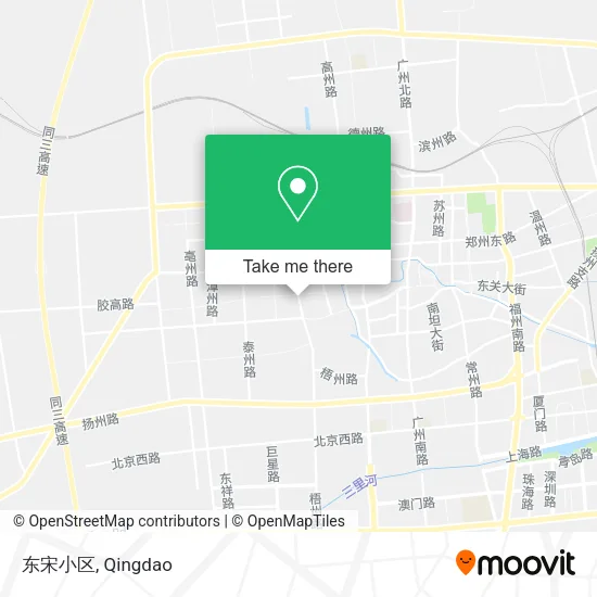 东宋小区 map